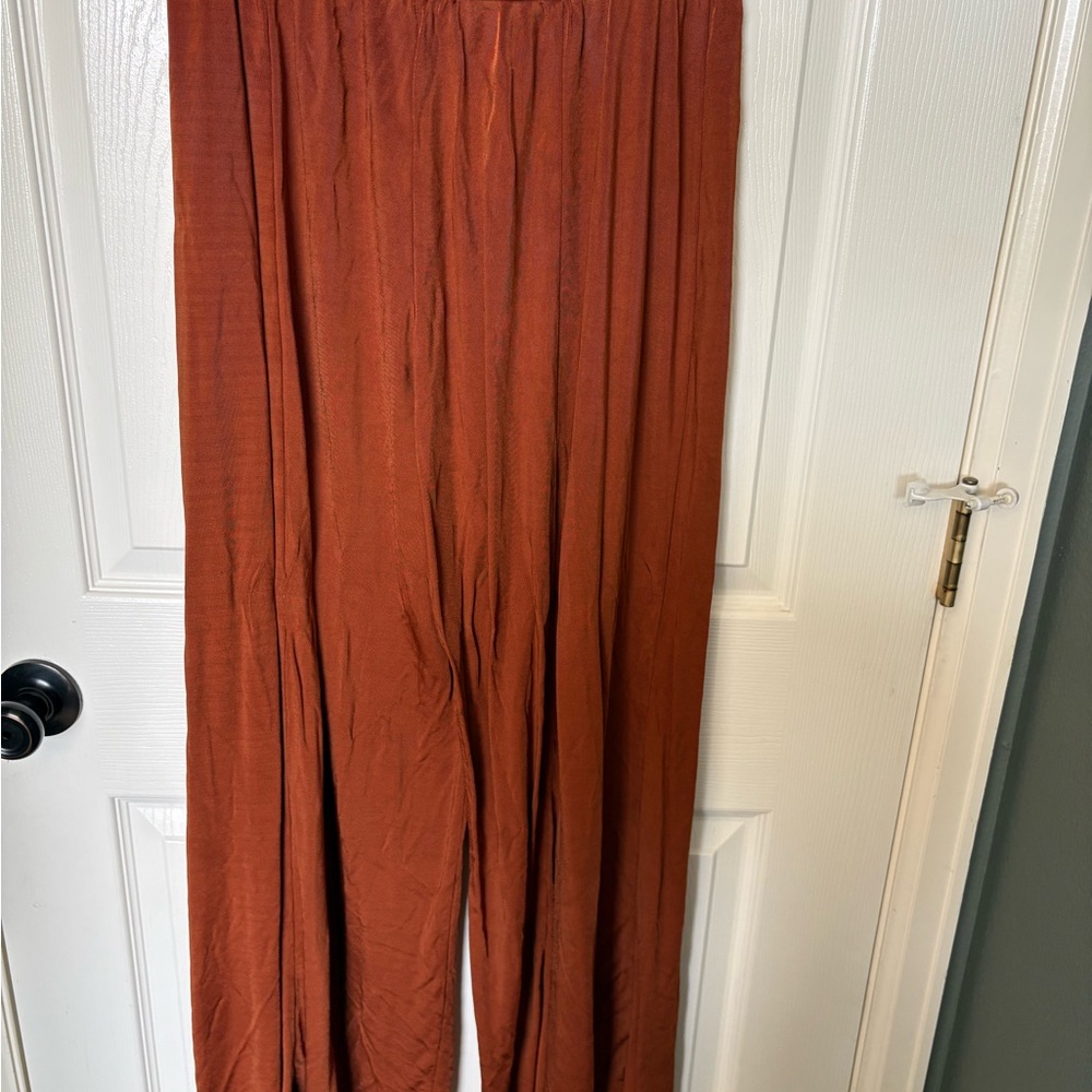 Anthropologie Maeve Shiloh Knit Wide Leg Pants - Picture 5 of 8
